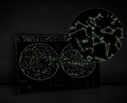 Star map of the sky Star map of the sky